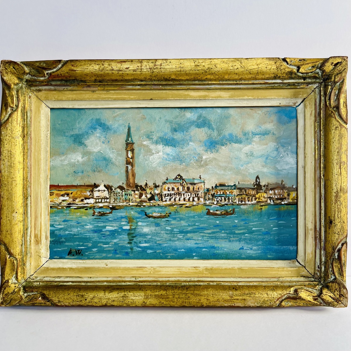 Painting Of Venice By A.w.-photo-3